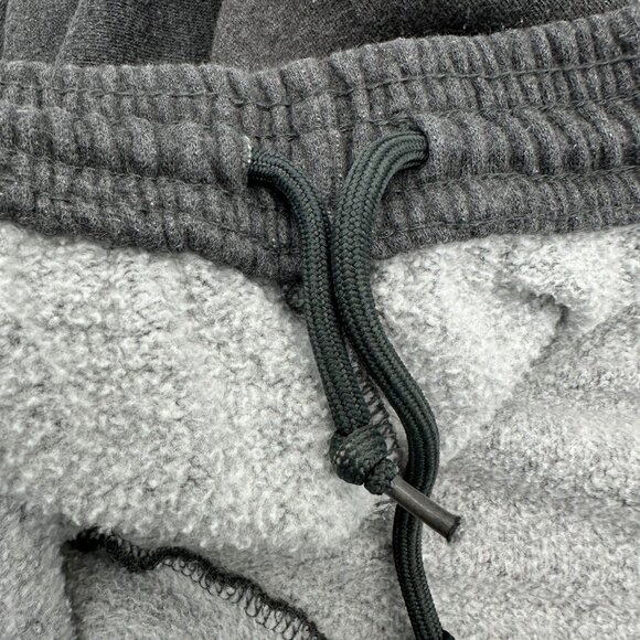 Reebok Athletic Shorts Mens 3X Gray Drawstring Elastic Waist Pockets Fleece Line - Picture 5 of 9